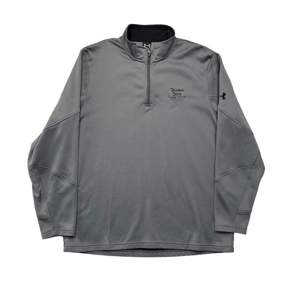 Under Armour Men's Talking Stick Golf Embroidered Pullover - Picture 1 of 12